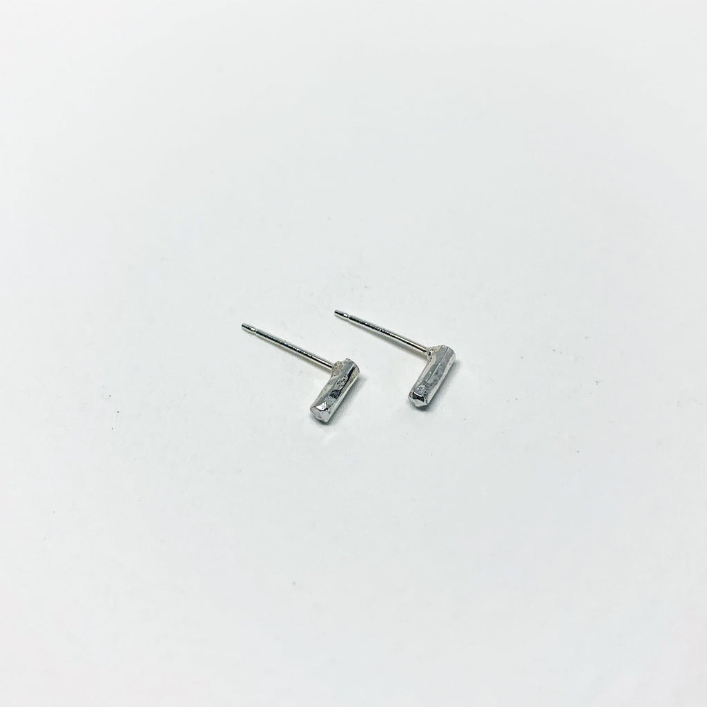 Mini Balance Stud Earrings -1/4"-4