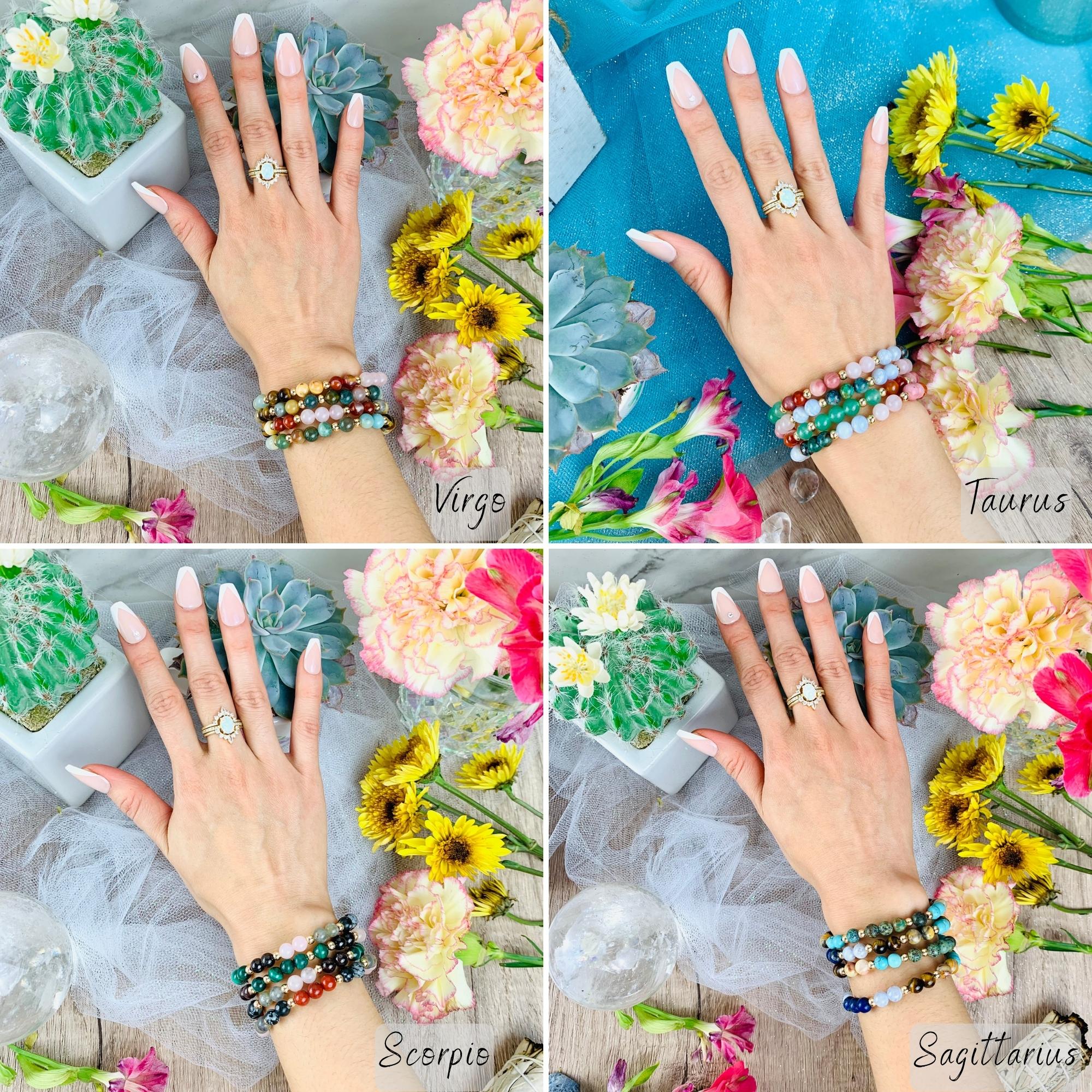 12 Zodiac Crystal Bracelet-1