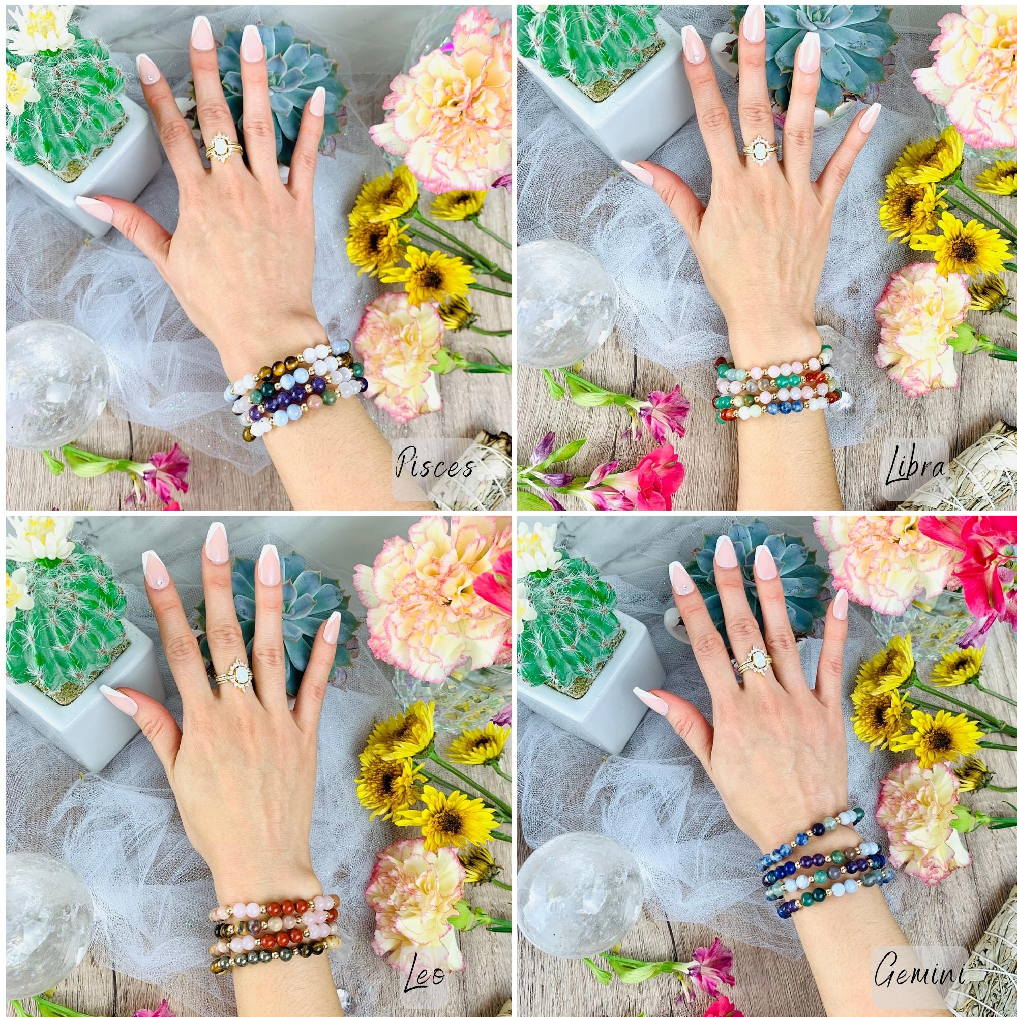 12 Zodiac Crystal Bracelet-2