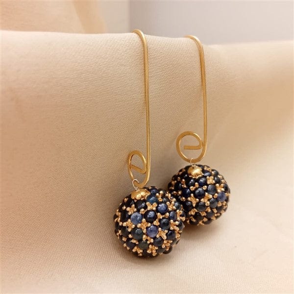 Dainty Blue Earrings