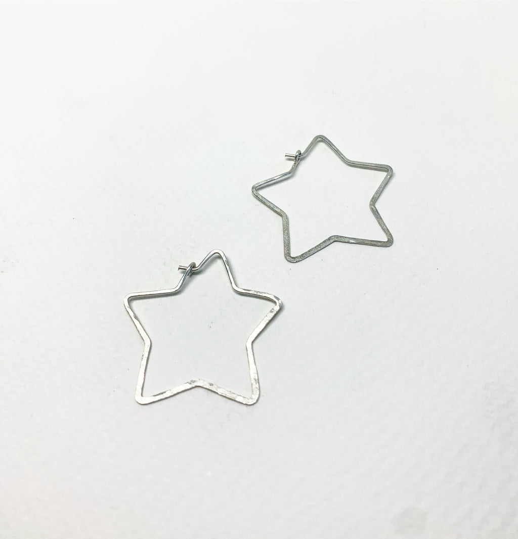 Star Hoops - Size Small-1