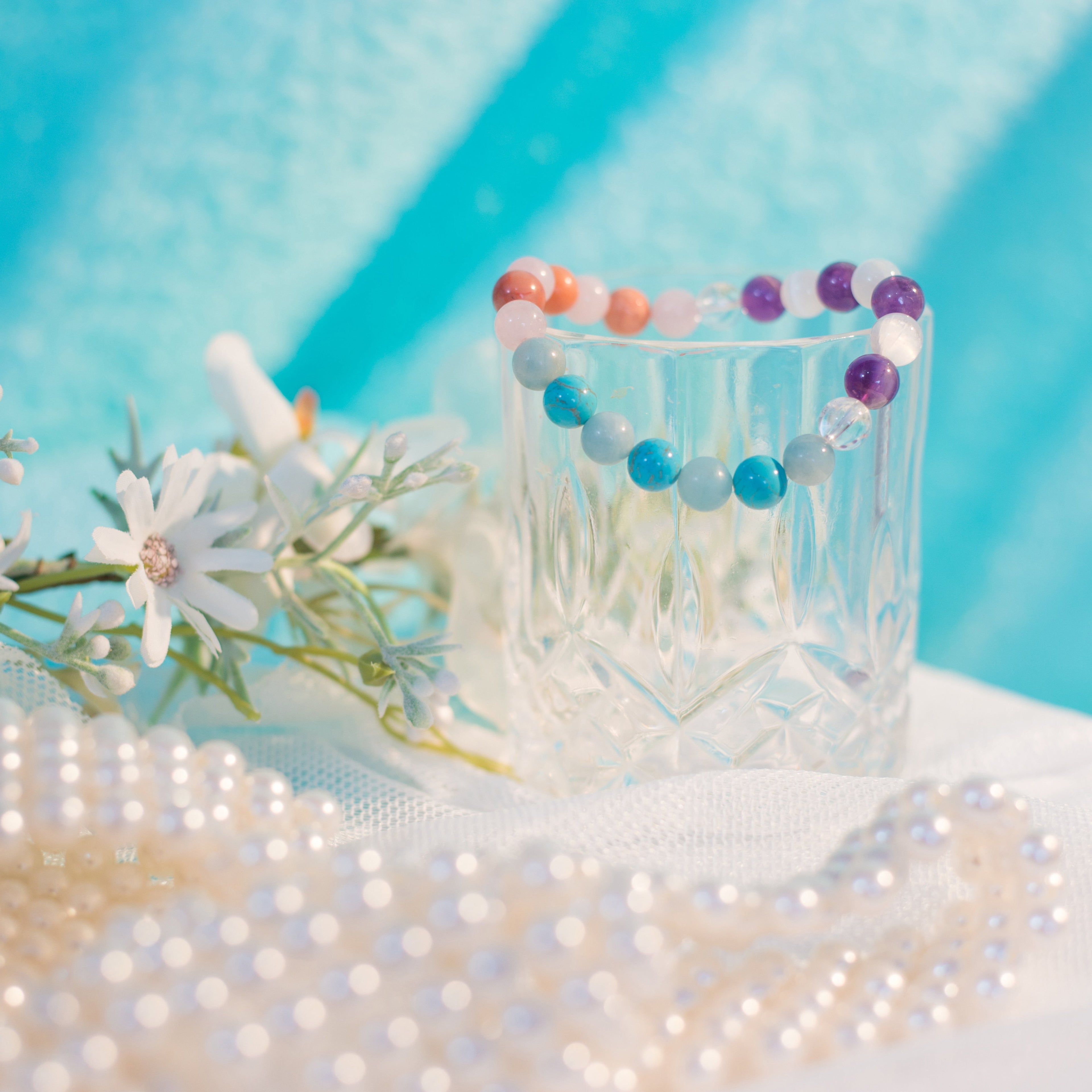Relieve Stress Anxiety Crystal Bracelet-4