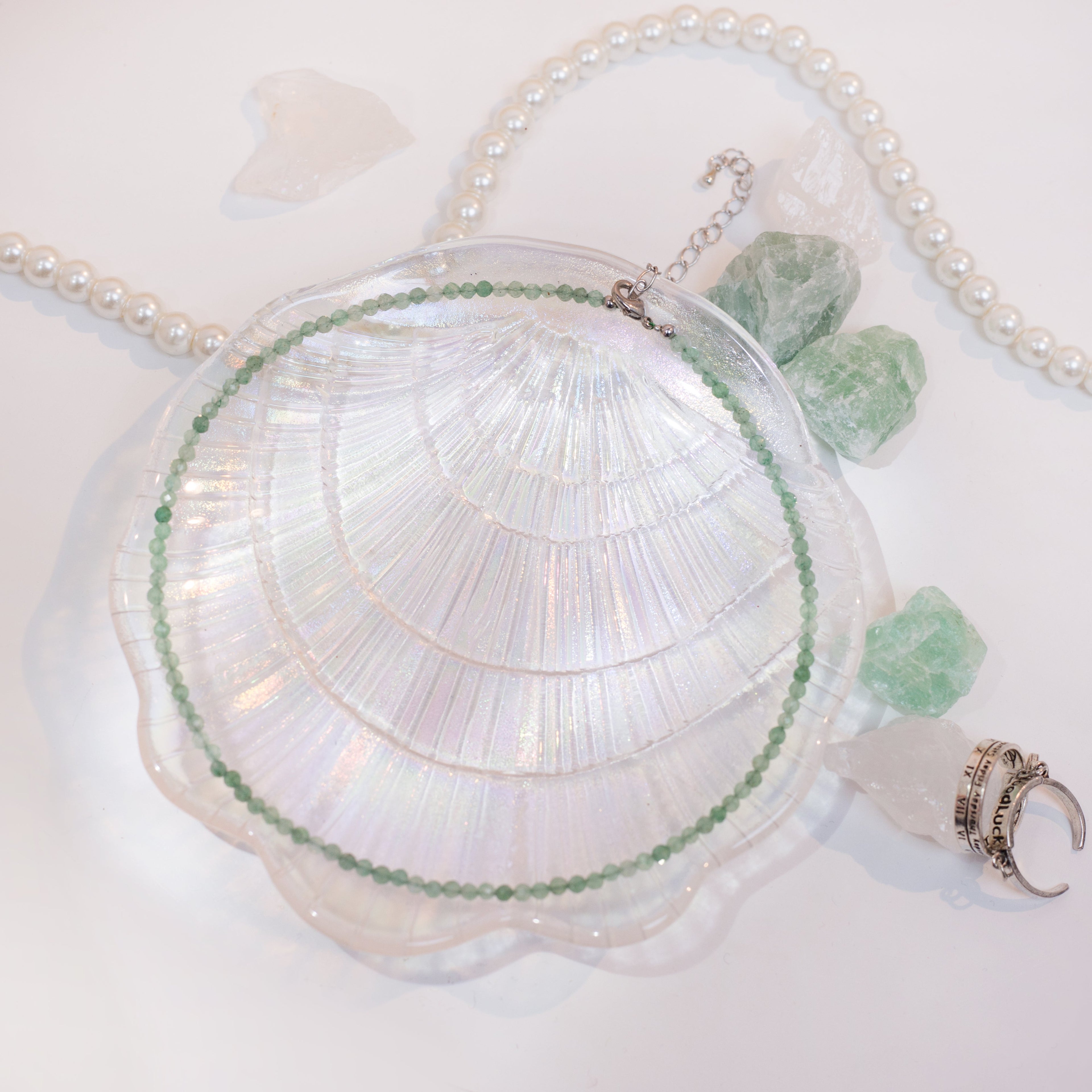 Birthstone Crystal Gemstone Choker Necklace-12