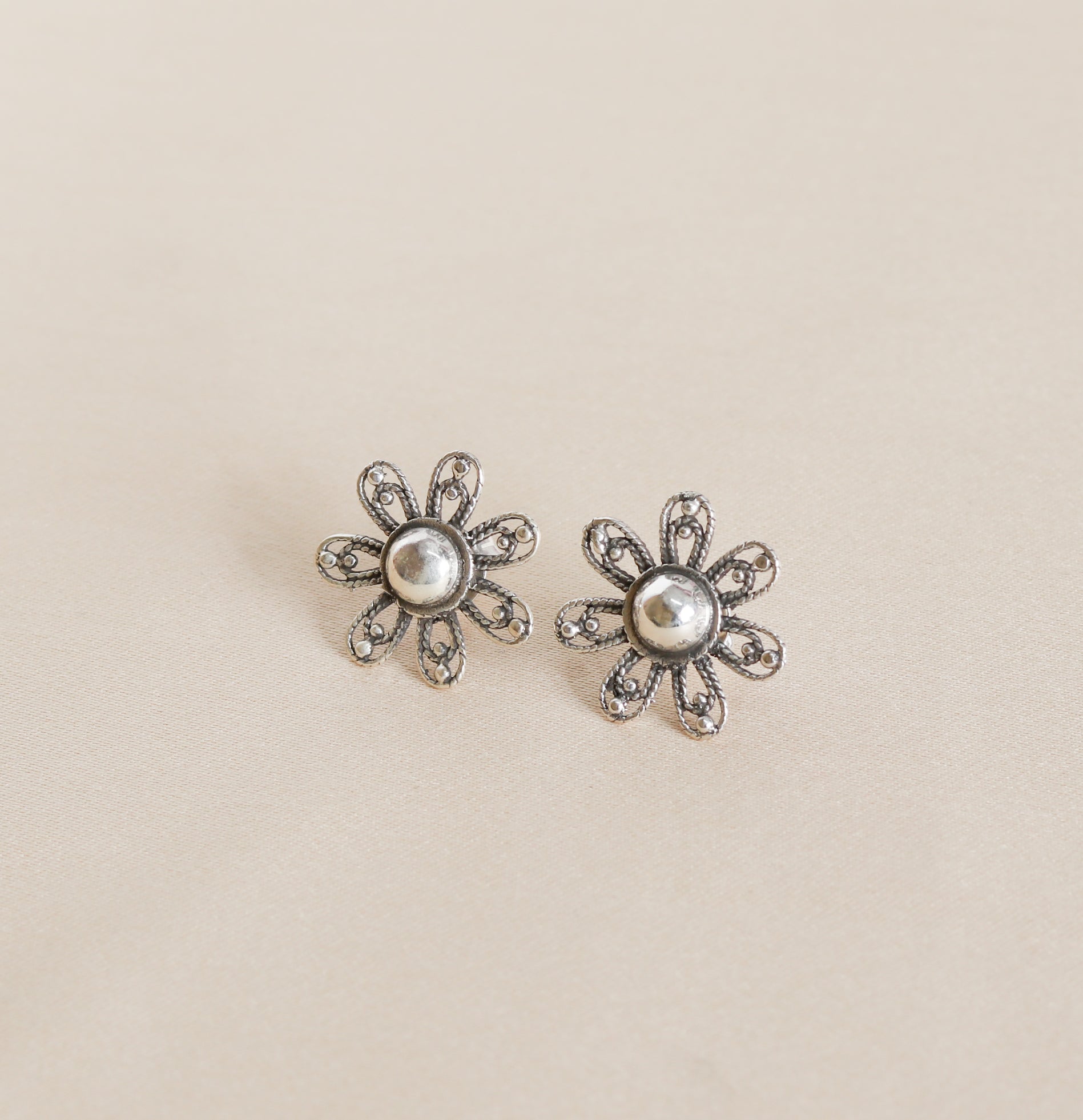 Wired Floral Studds