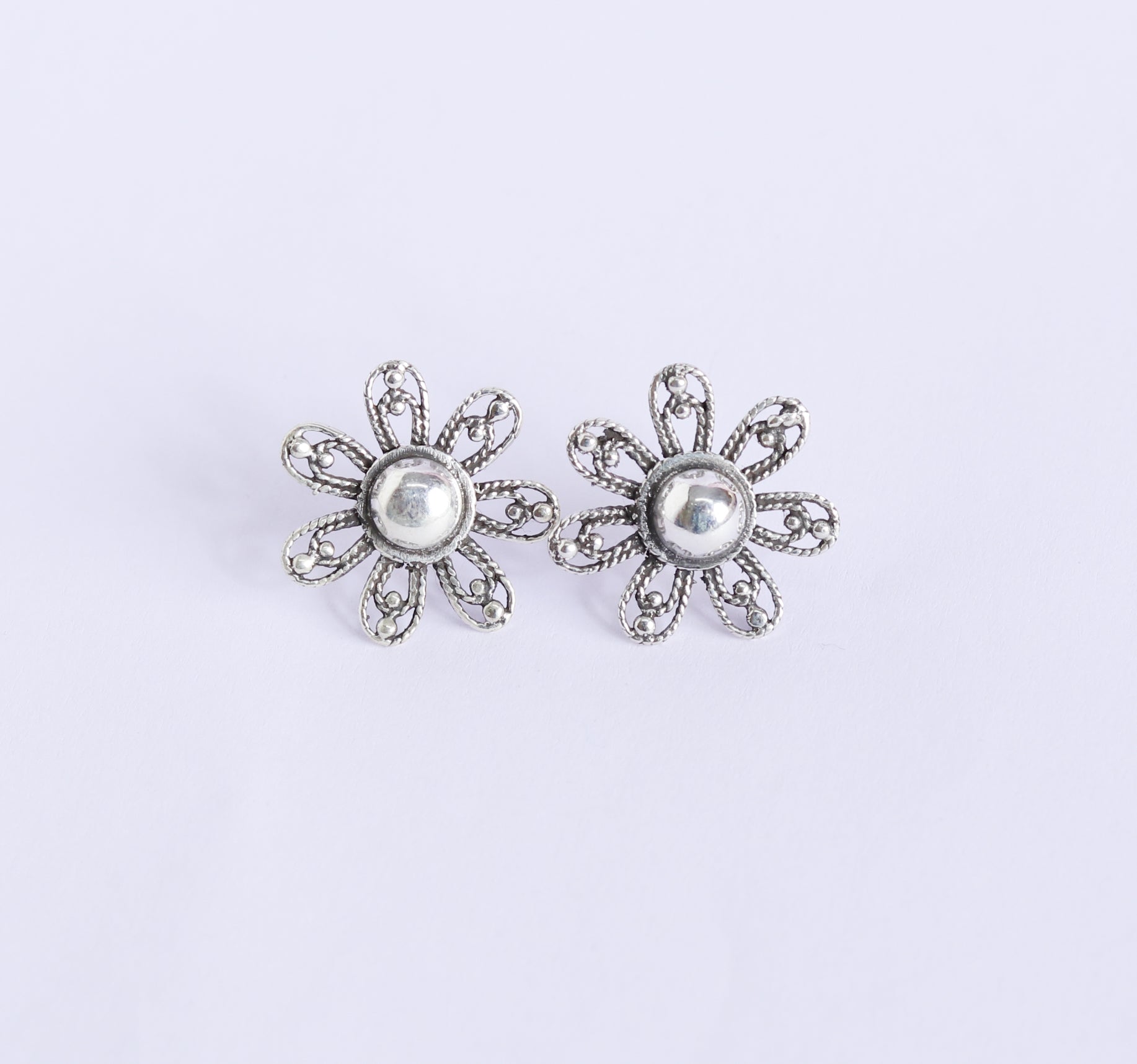 Wired Floral Studds