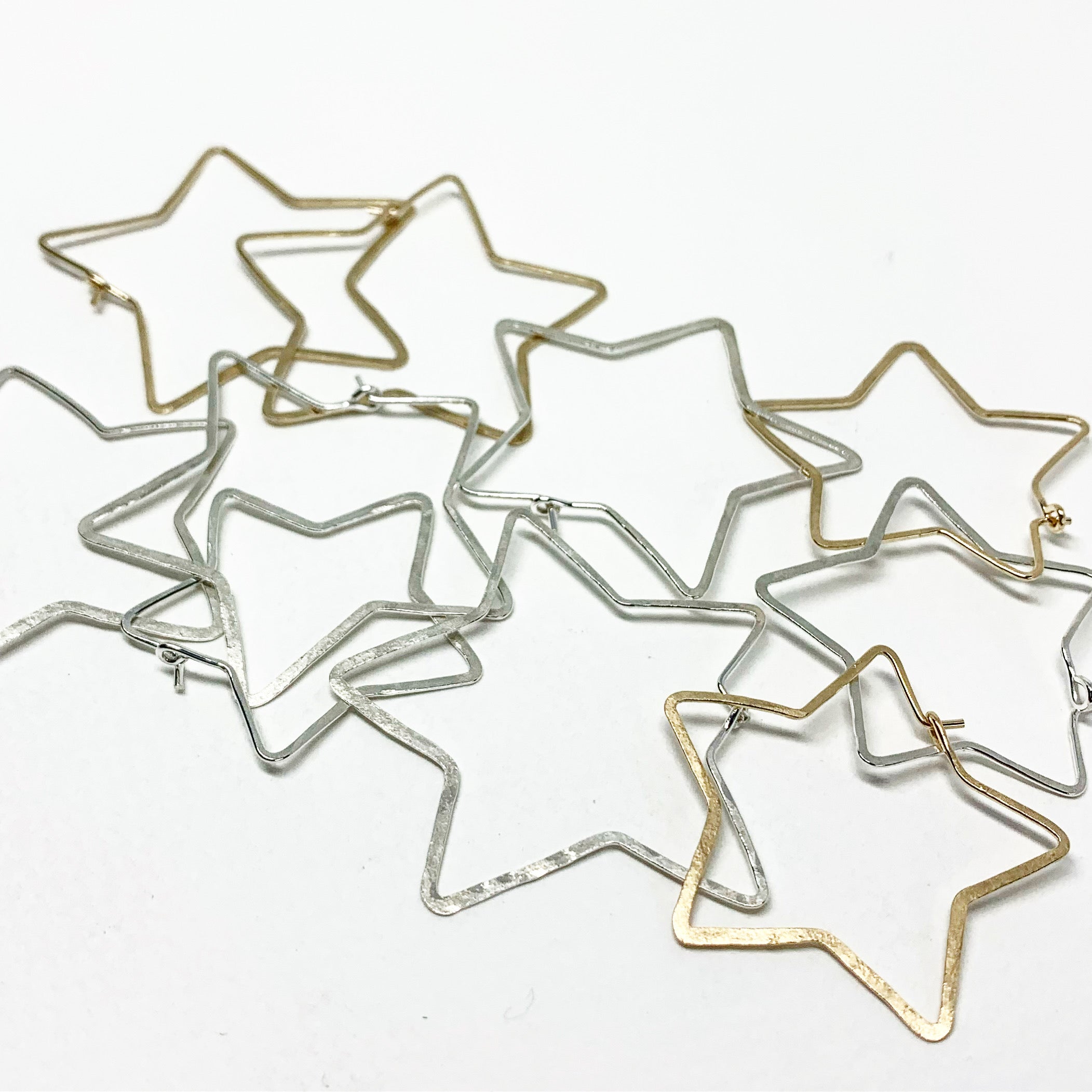 Star Hoops - Size Large-4