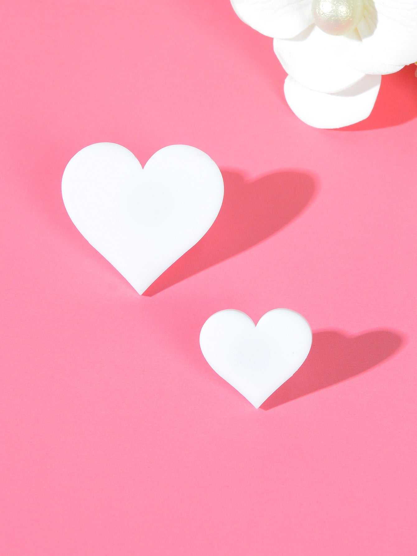 Heart-Shaped Stud Earrings Set - Small & Stylish Accessories for Every Occasion-1