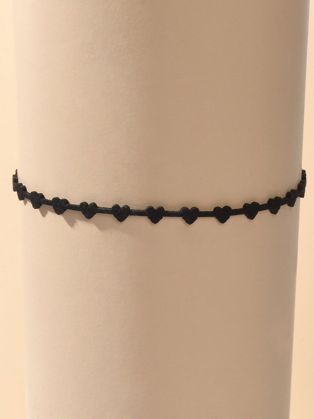Black Heart Choker Tattoos Necklace Gothic Grunge Collar Retro Punk Jewellery-3
