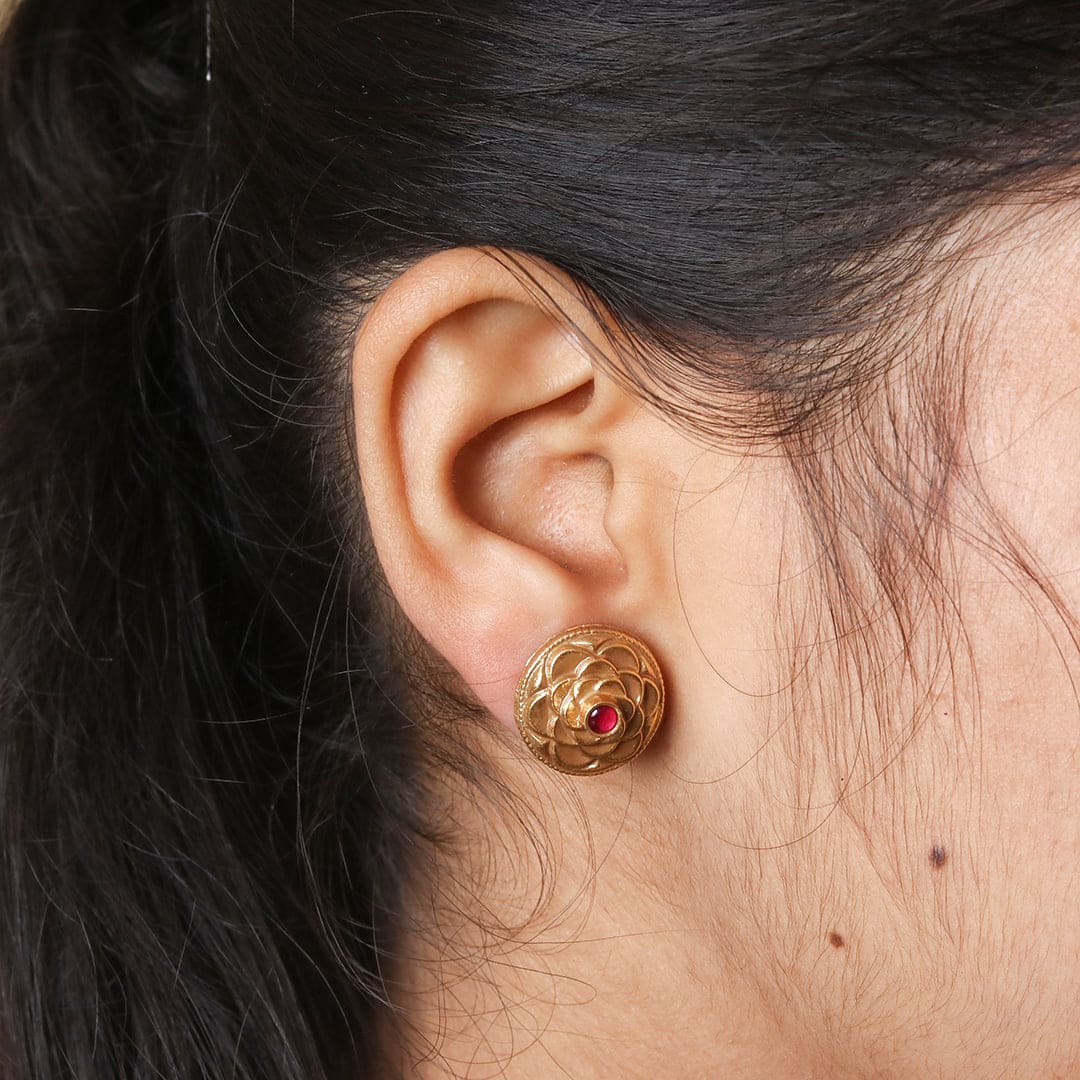 Floral Studs