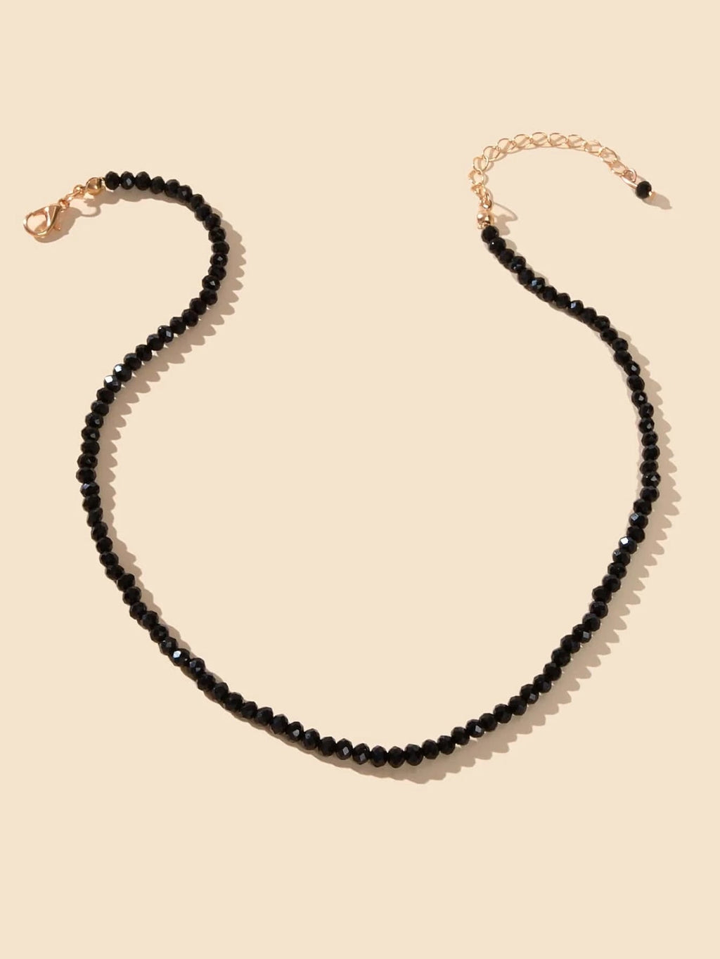 Black Blue Purple Beads Ethnic Chain Collar Necklace Girls Party Jewellery Gift-1