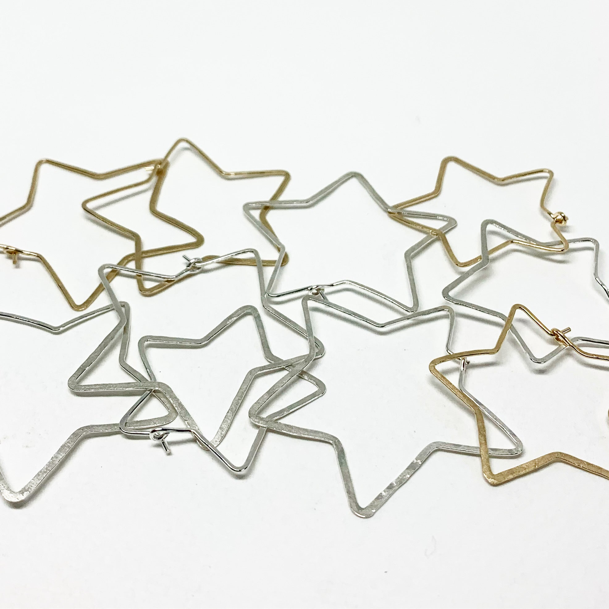 Star Hoops - Size Large-3