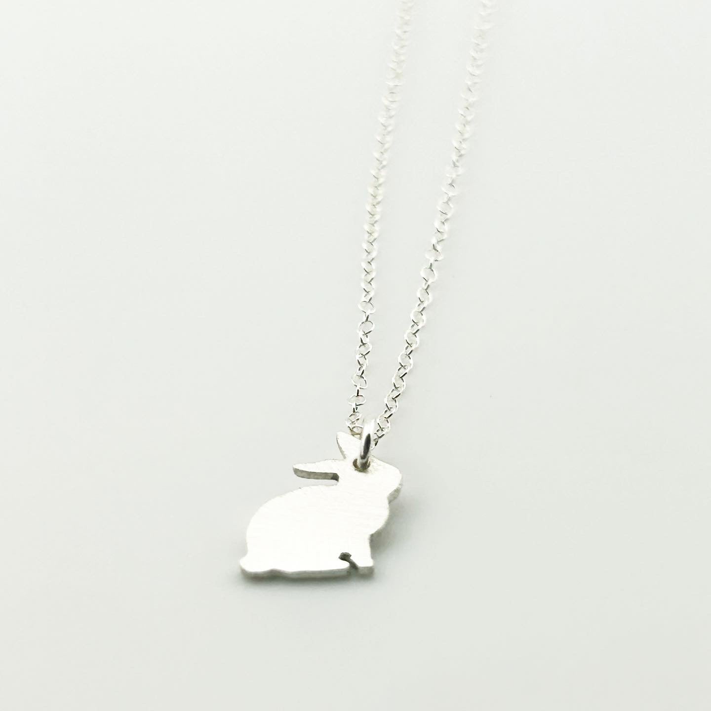 Rabbit Charm Necklace-0