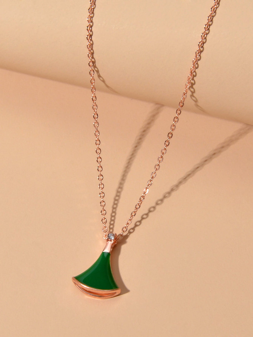 Traditional Ethnic Indian Jewellery Enamel Sector Shape Charm Bohemian Necklace