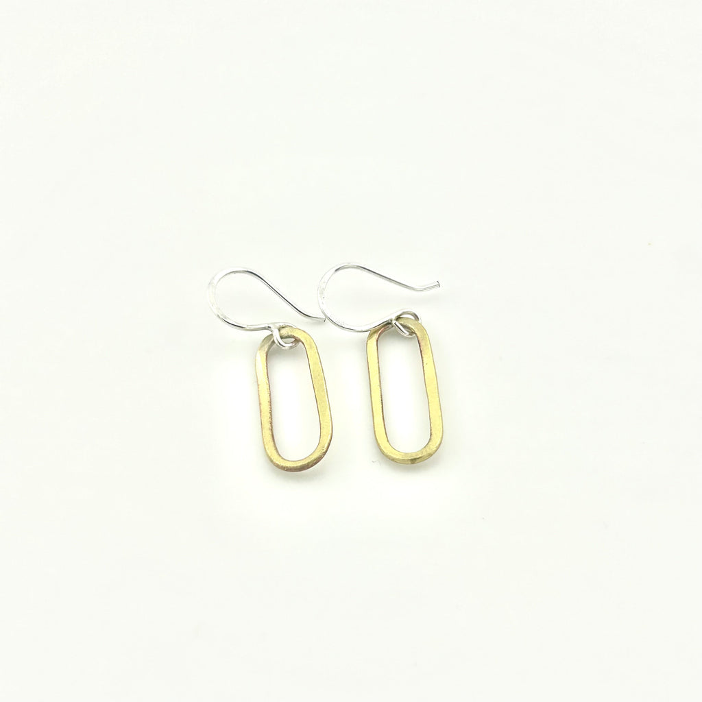 Paperclip Drop Earrings-0