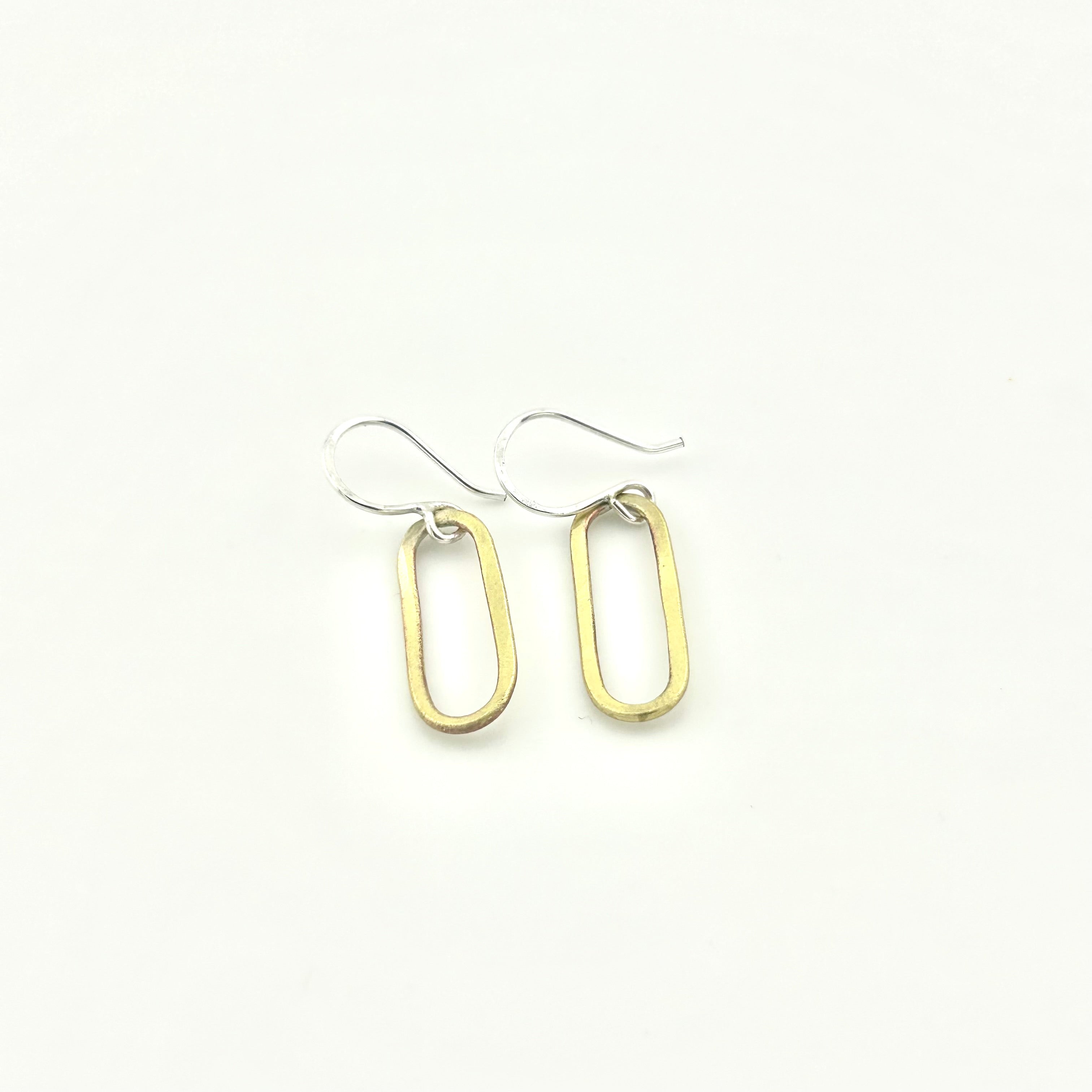 Paperclip Drop Earrings-0