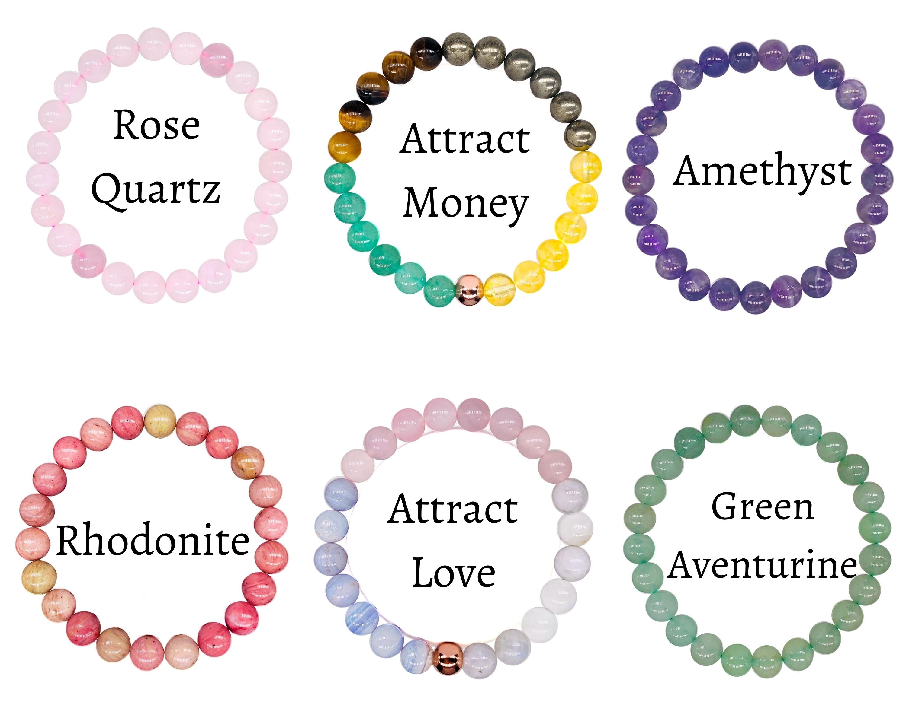 8mm Crystal Beaded Bracelets-1