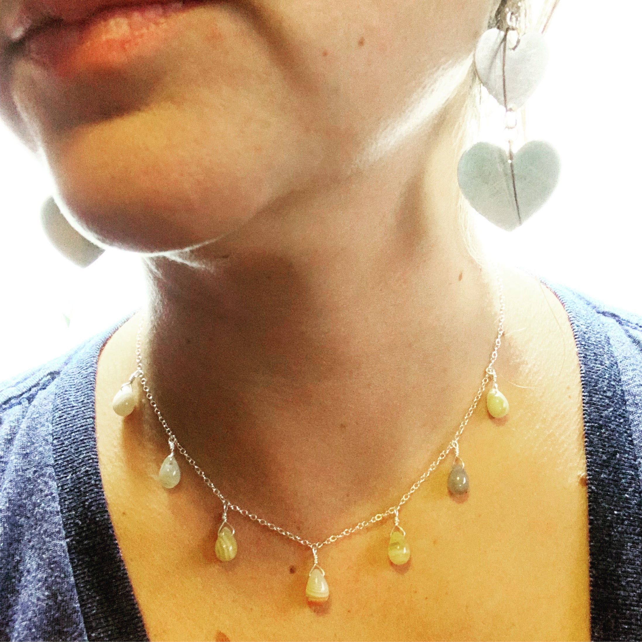 Botswana Agate Necklace-1