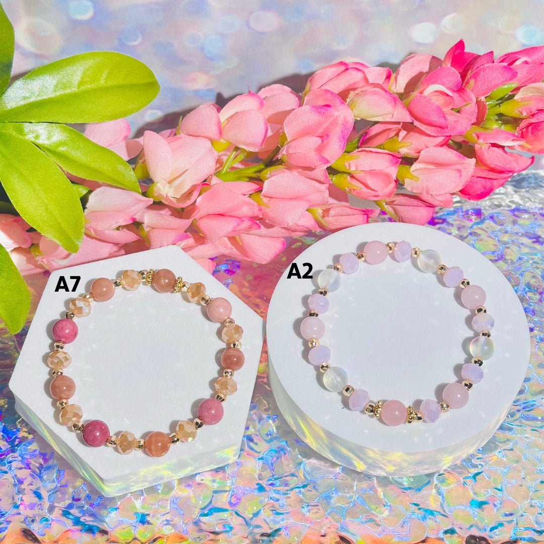 Pink Gold Themed Build-Your-Own Bracelet Set-3