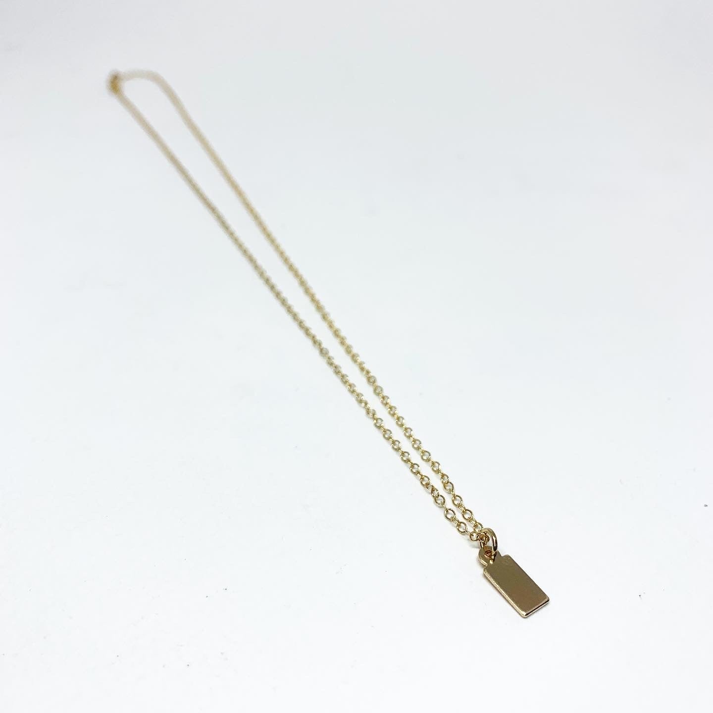 Initial Tag Necklace-3