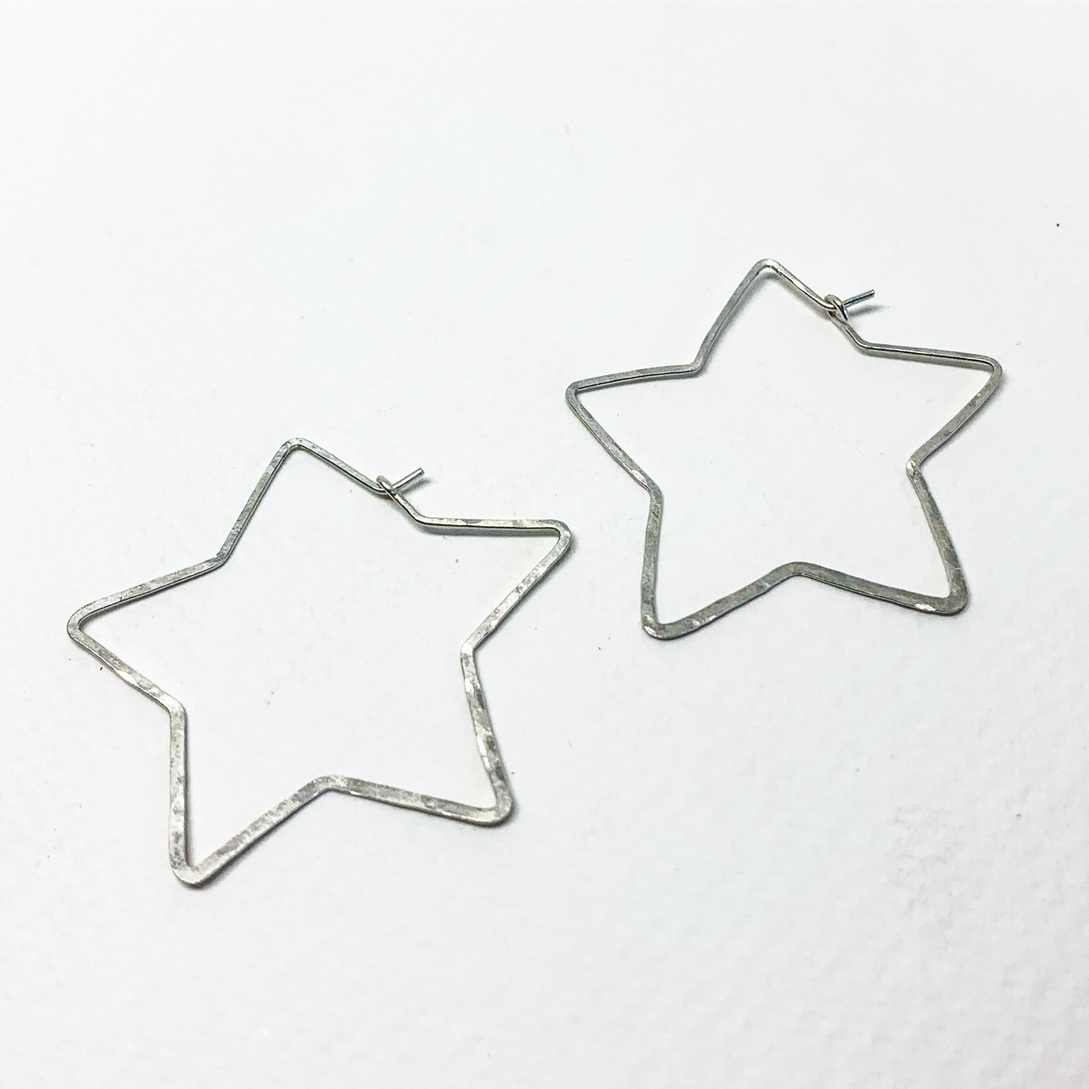 Star Hoops - Size Large-1