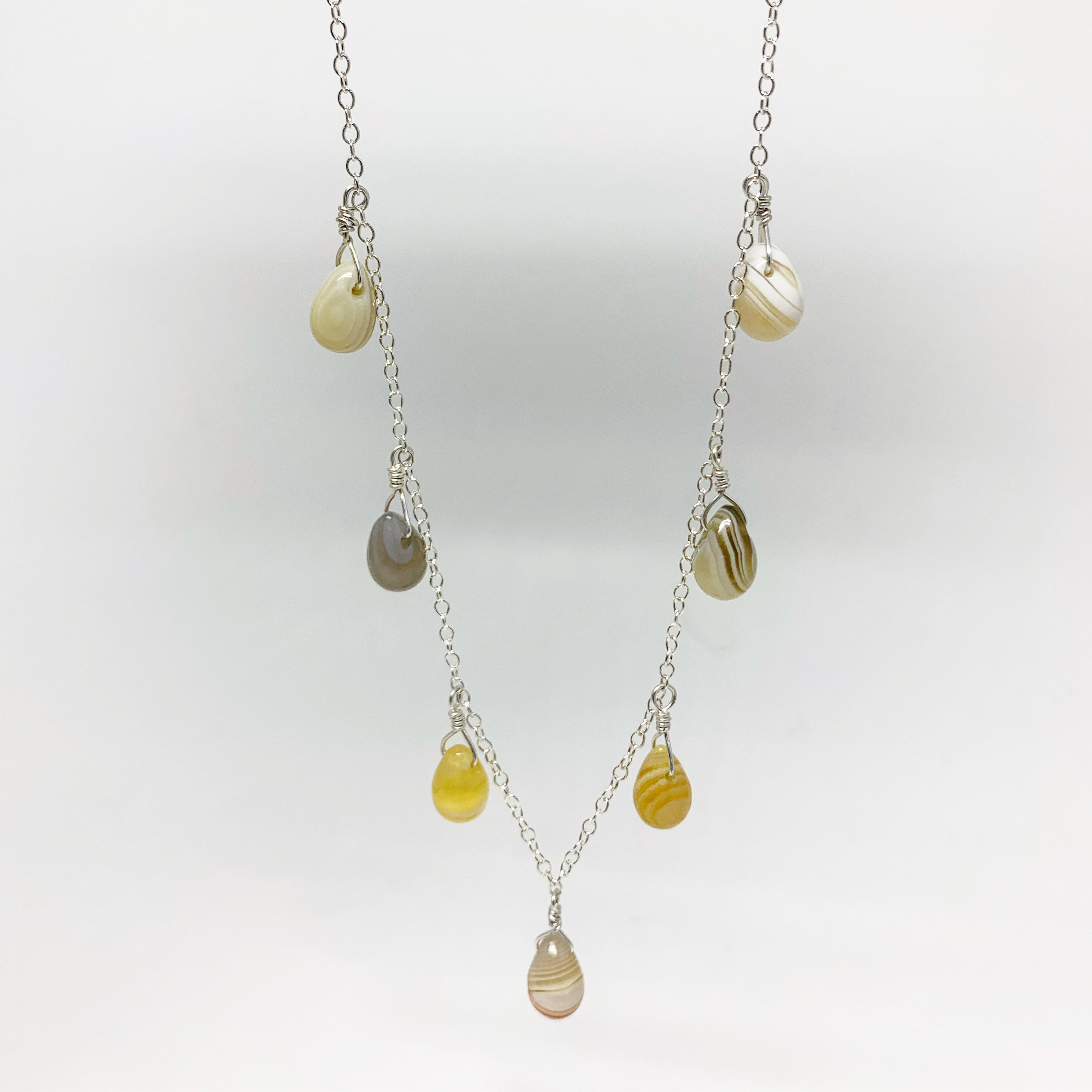 Botswana Agate Necklace-0