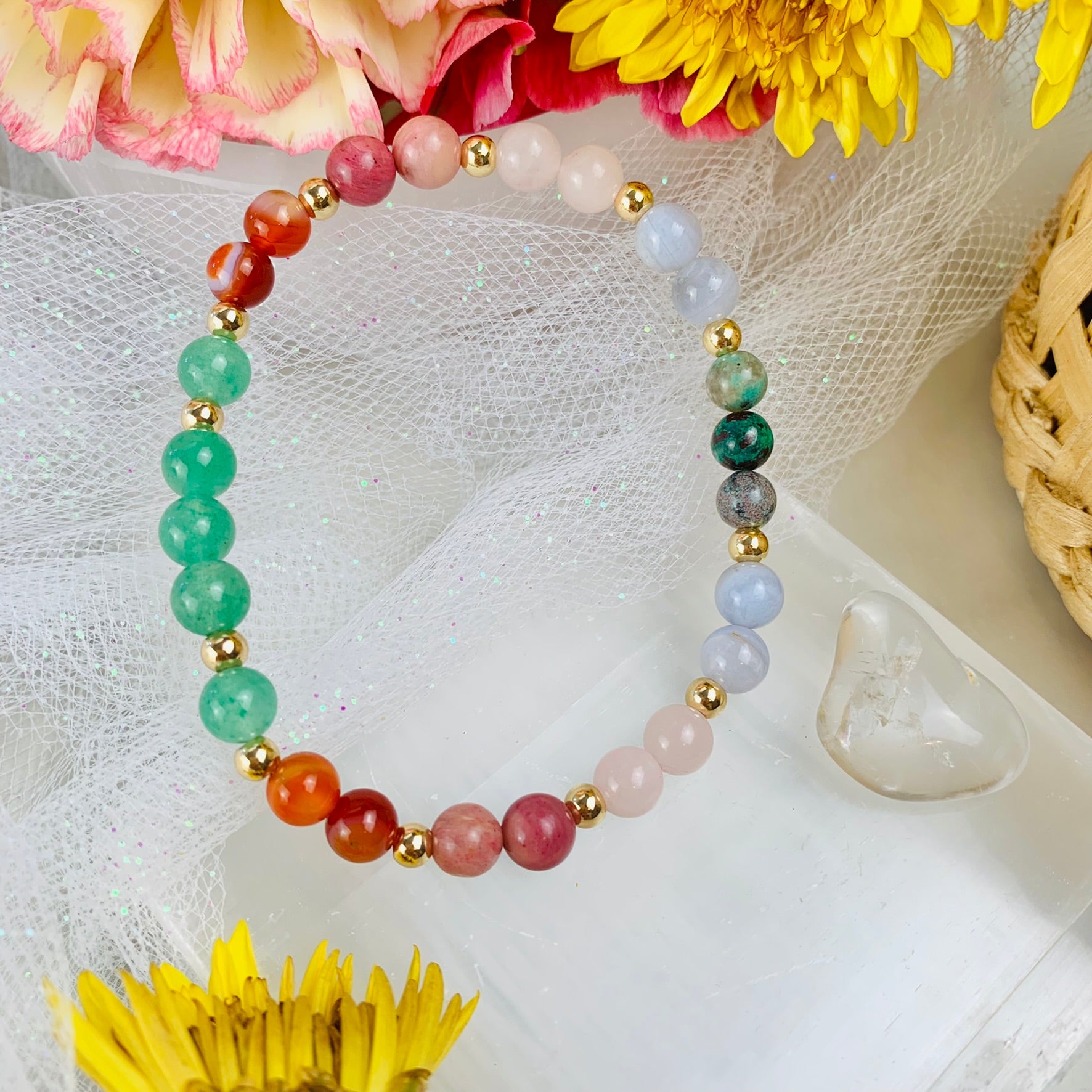 12 Zodiac Crystal Bracelet-5