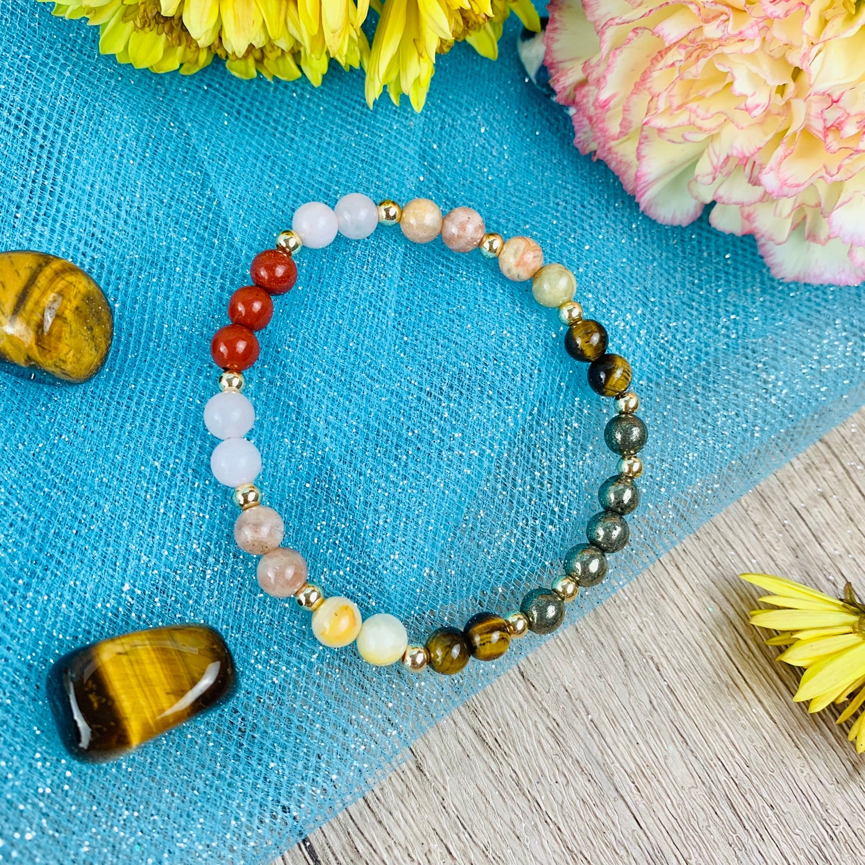 12 Zodiac Crystal Bracelet-8