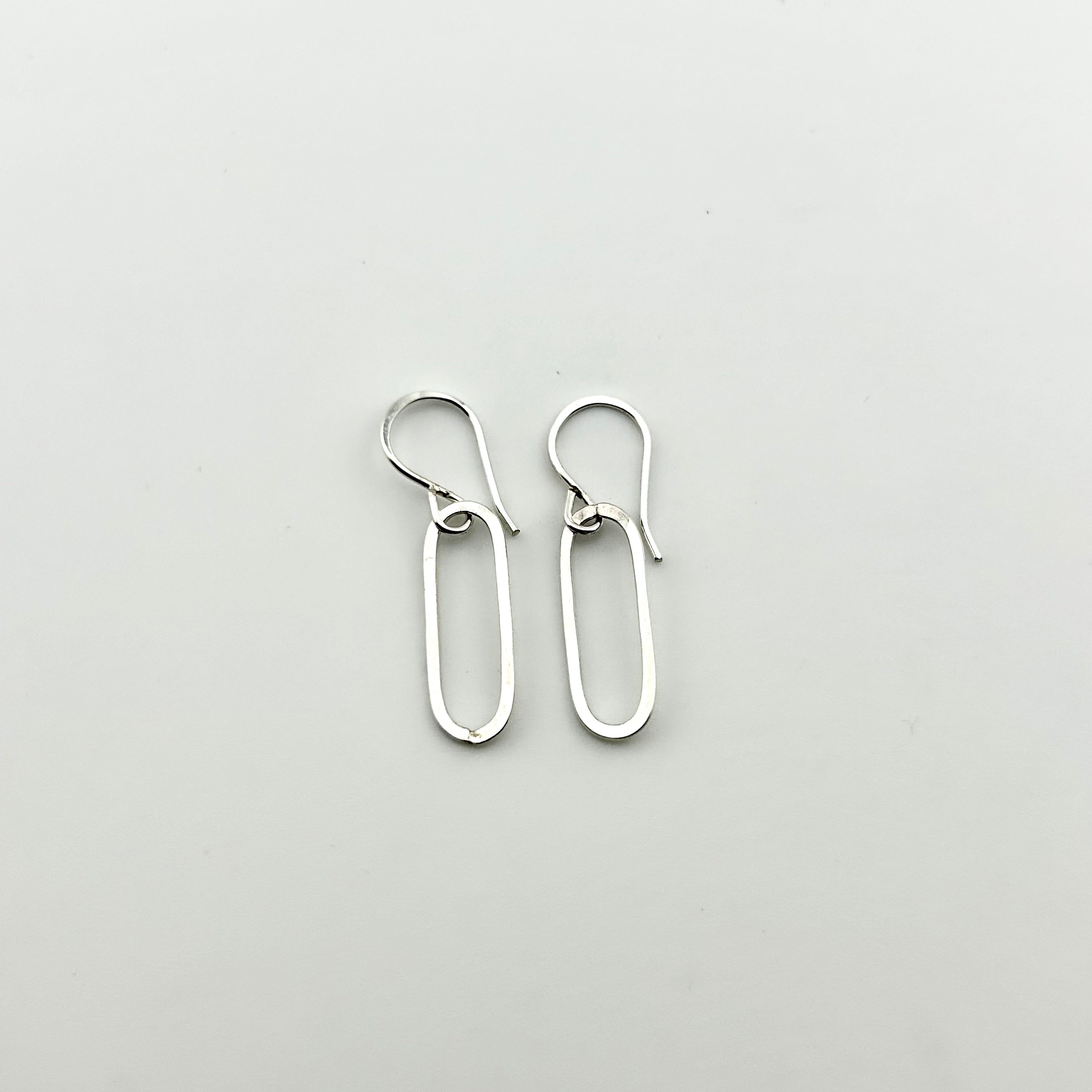 Paperclip Drop Earrings-2