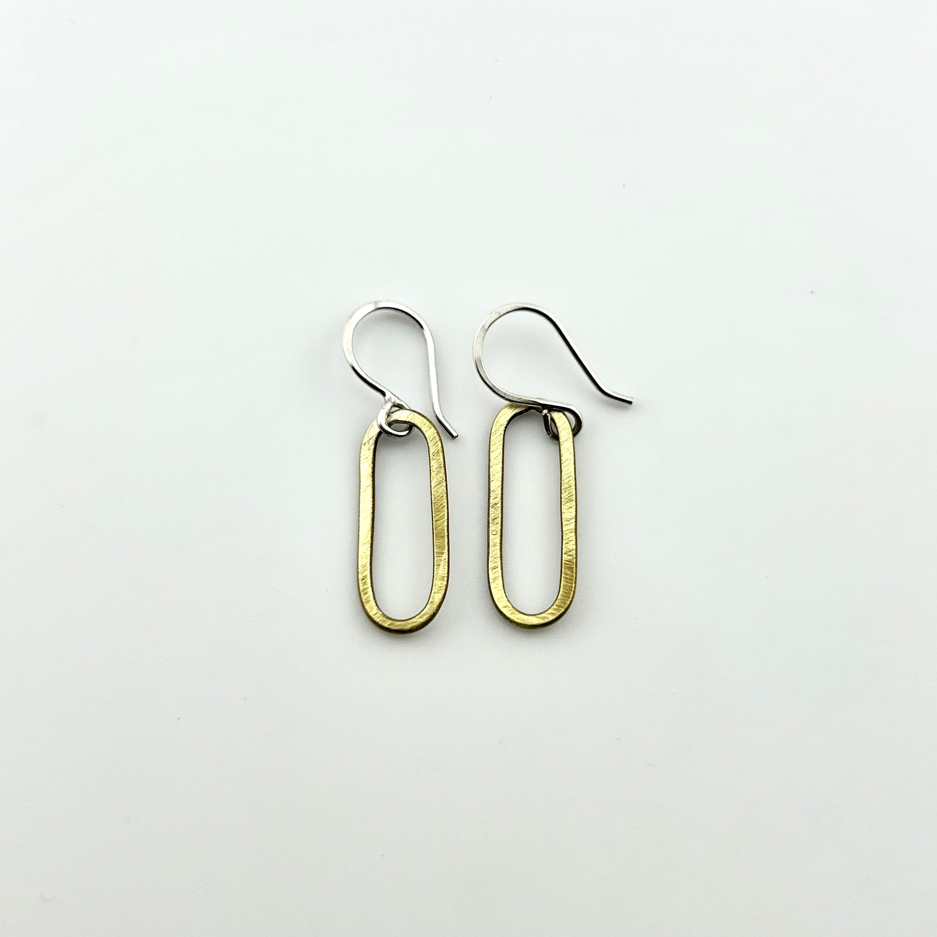 Paperclip Drop Earrings-4