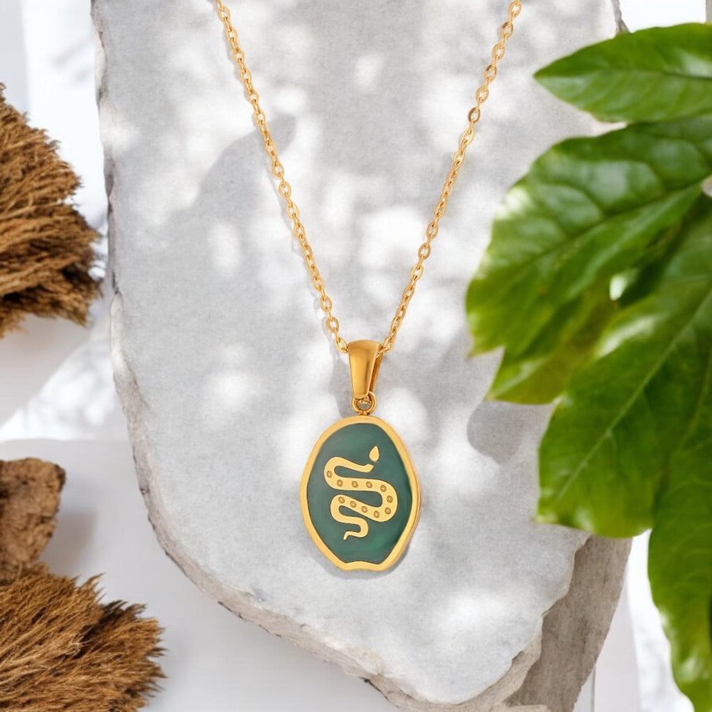 Transformation - 18K Gold Plated, Waterproof Necklace-1