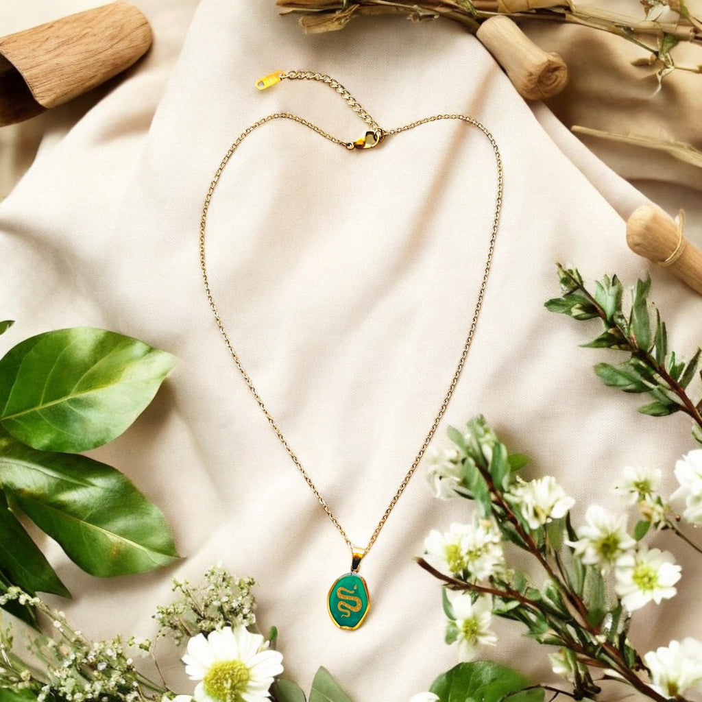 Transformation - 18K Gold Plated, Waterproof Necklace-2