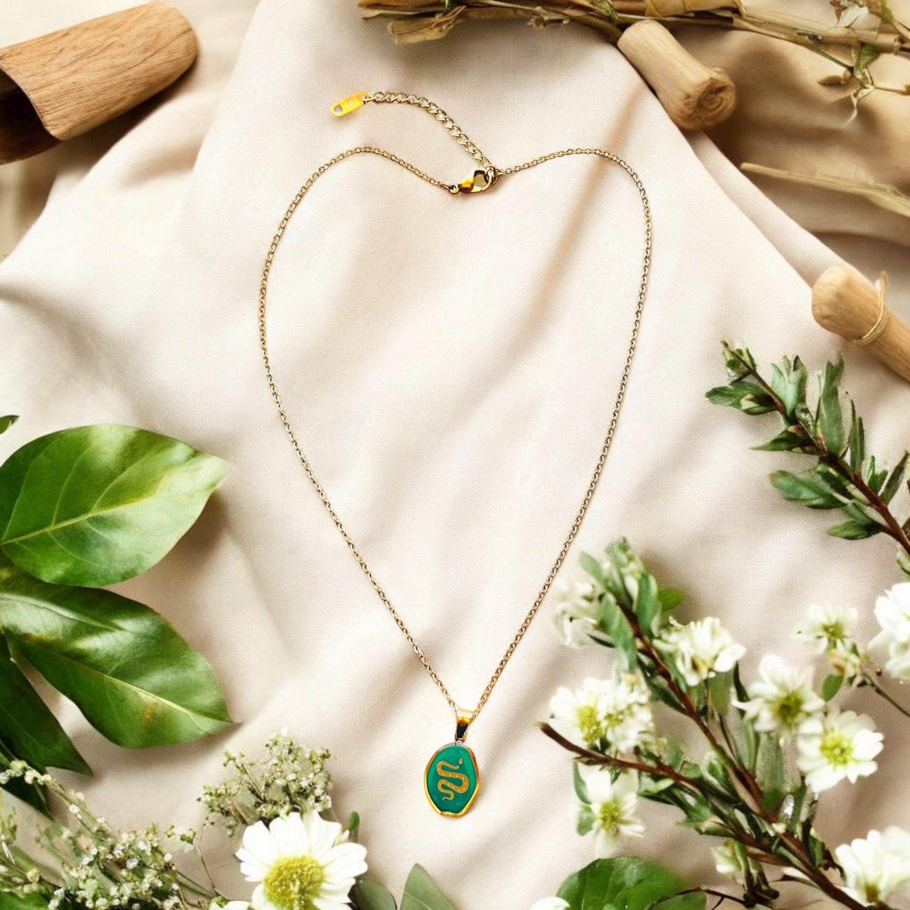 Transformation - 18K Gold Plated, Waterproof Necklace-2