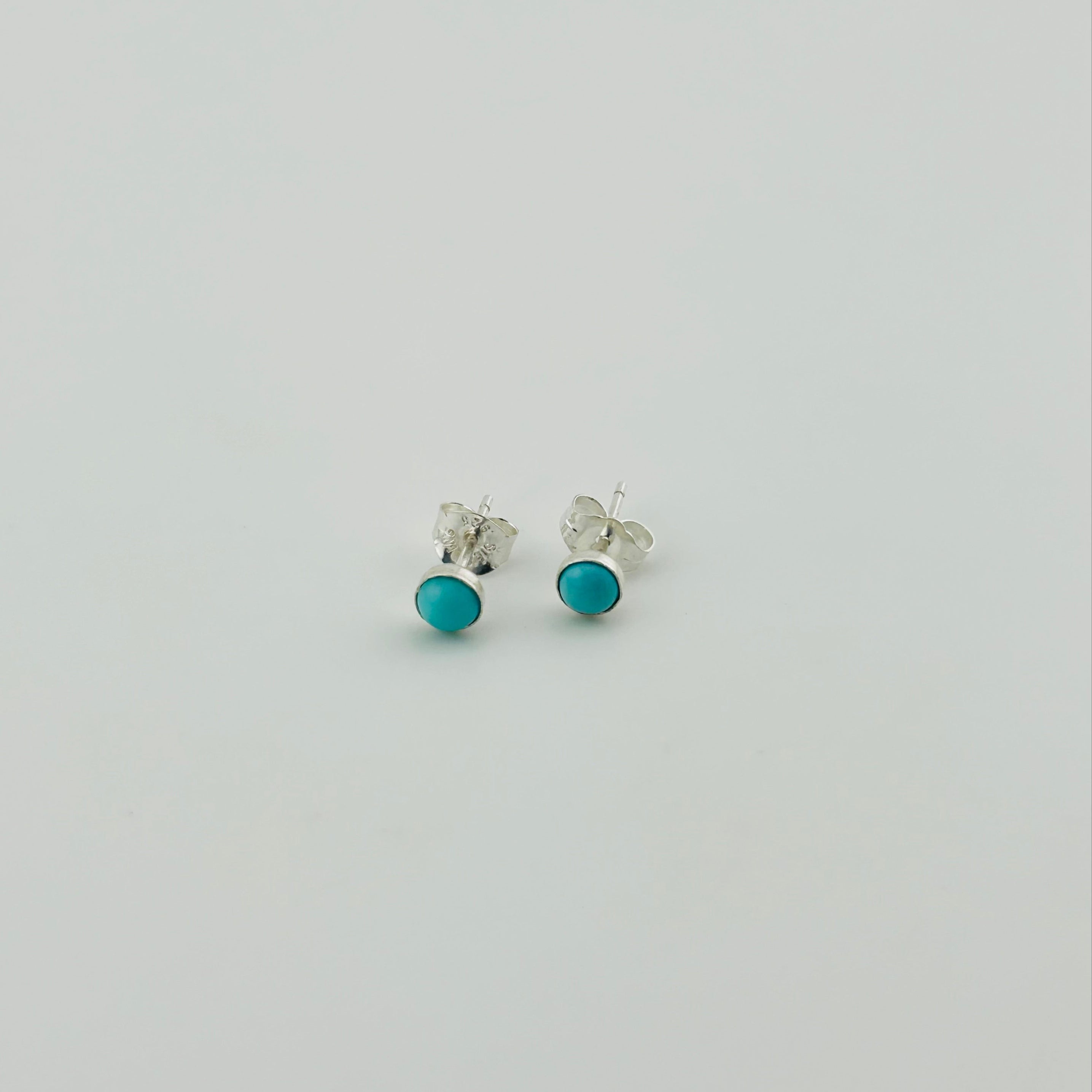 Turquoise Orbit Earrings-1