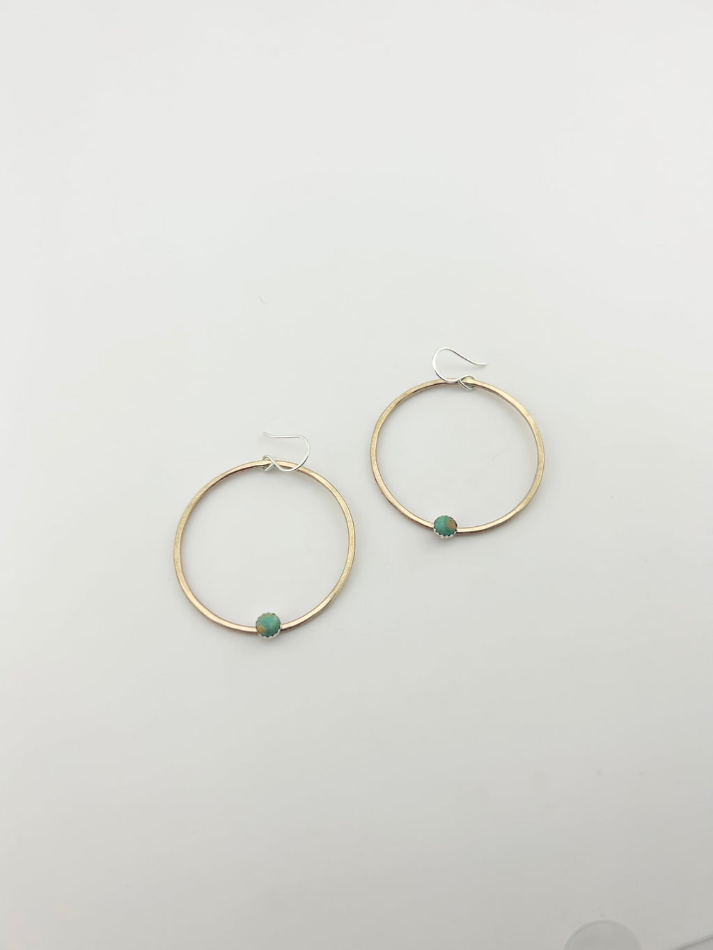 Solstice Hoops – Mona Lisa Turquoise-1