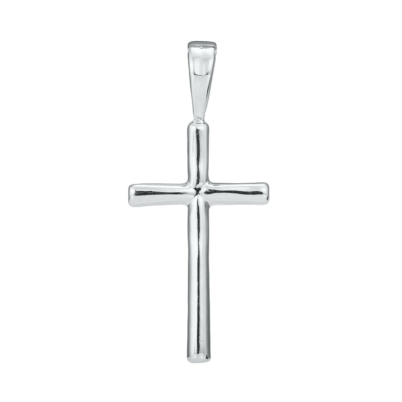 925 Sterling Silver Plated Holy Cross Pendant - USA Made-1