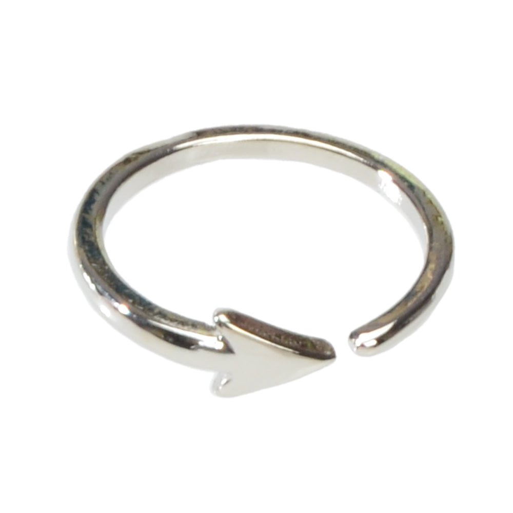 Statement Minimalist Jewellery Black Gold Silver Arrow Punk Finger Knuckle Rings-6