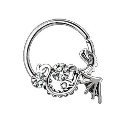 Flying Dragon Annealed Seamless Ring-1