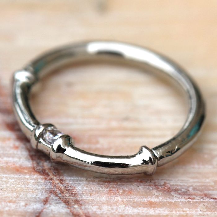 Bamboo Node Seamless Ring-1