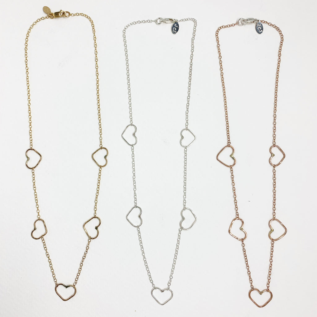 Heart Choker Necklace-4