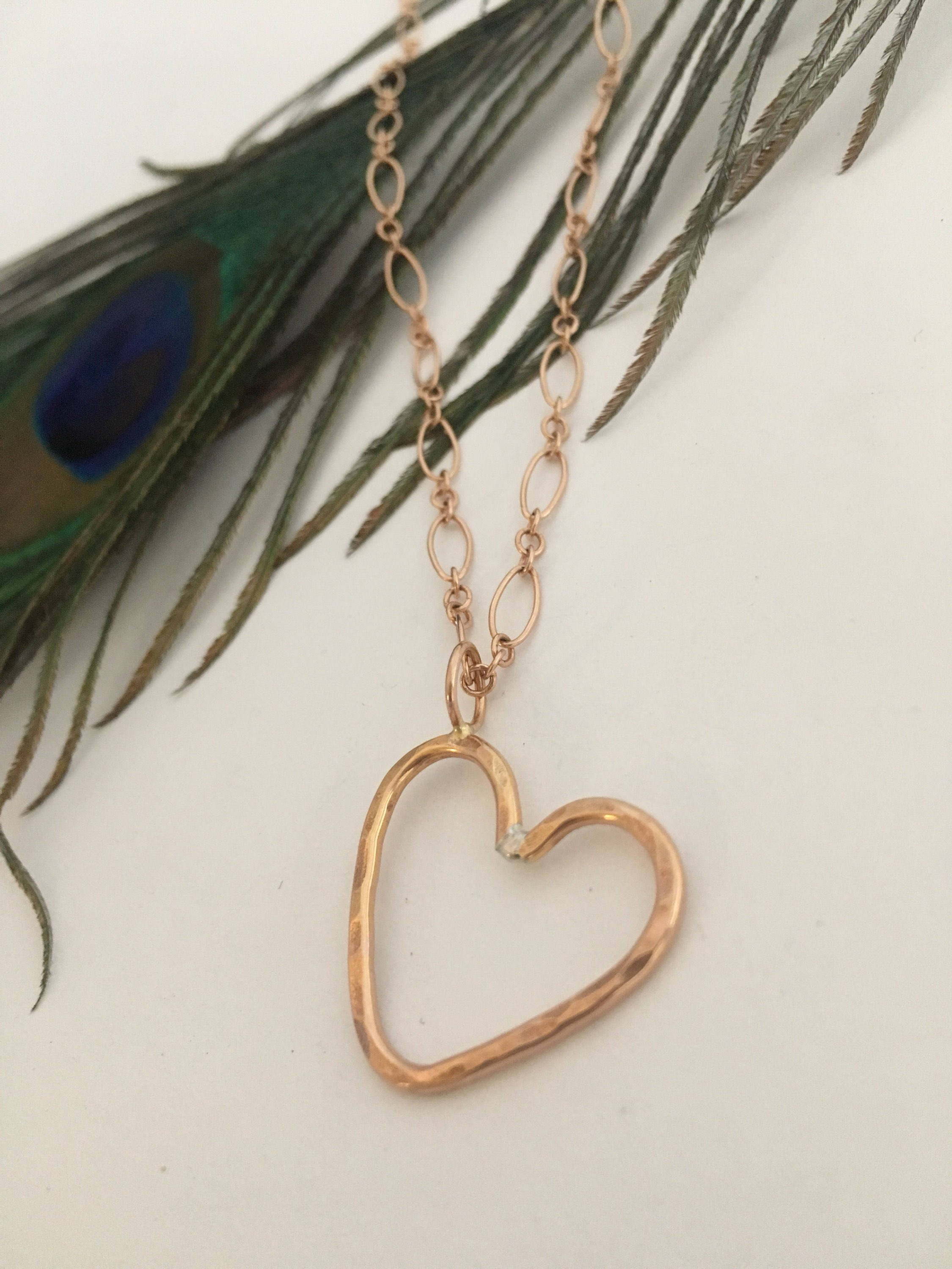 Happily Ever After Heart Necklace-3