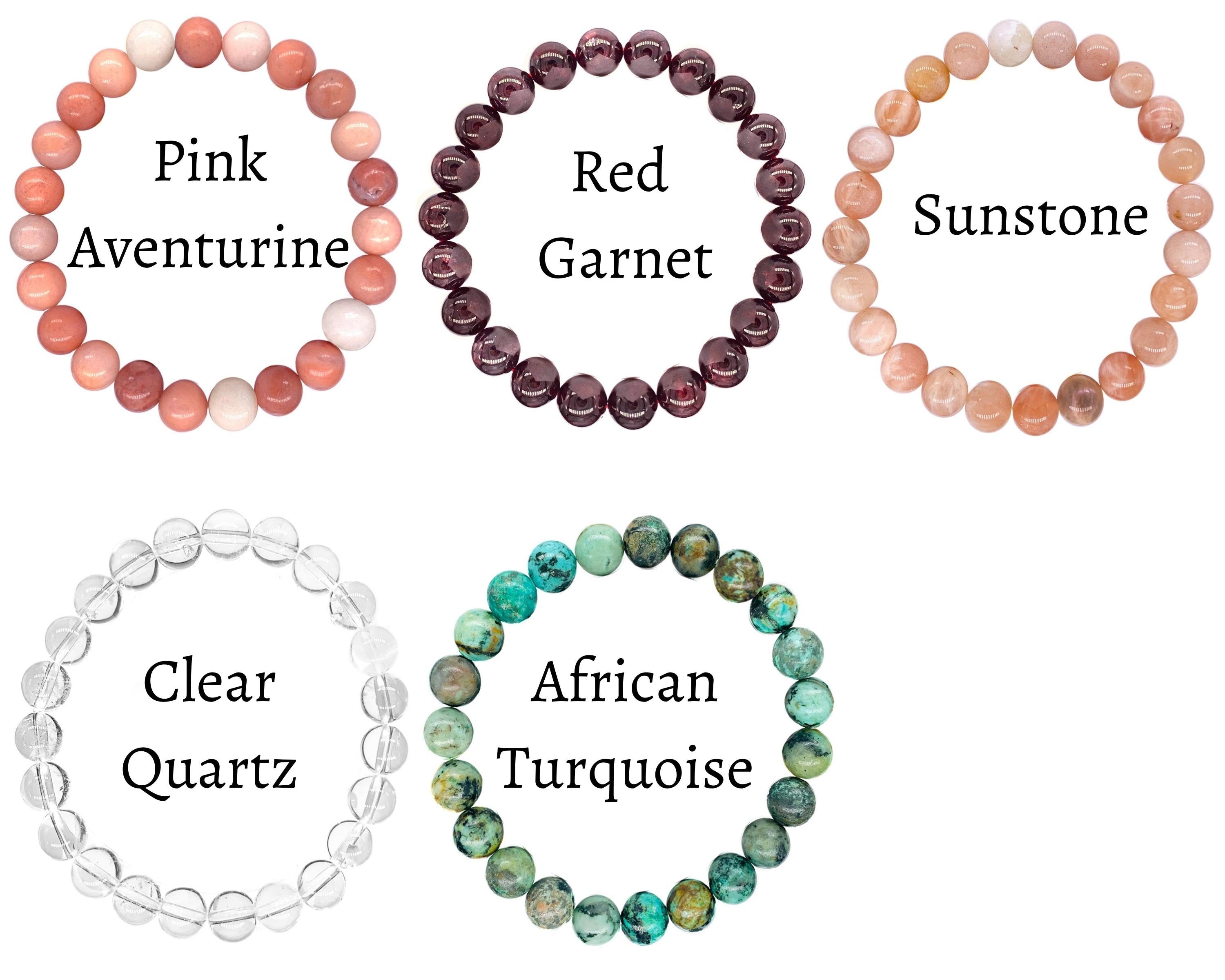 8mm Crystal Beaded Bracelets-5