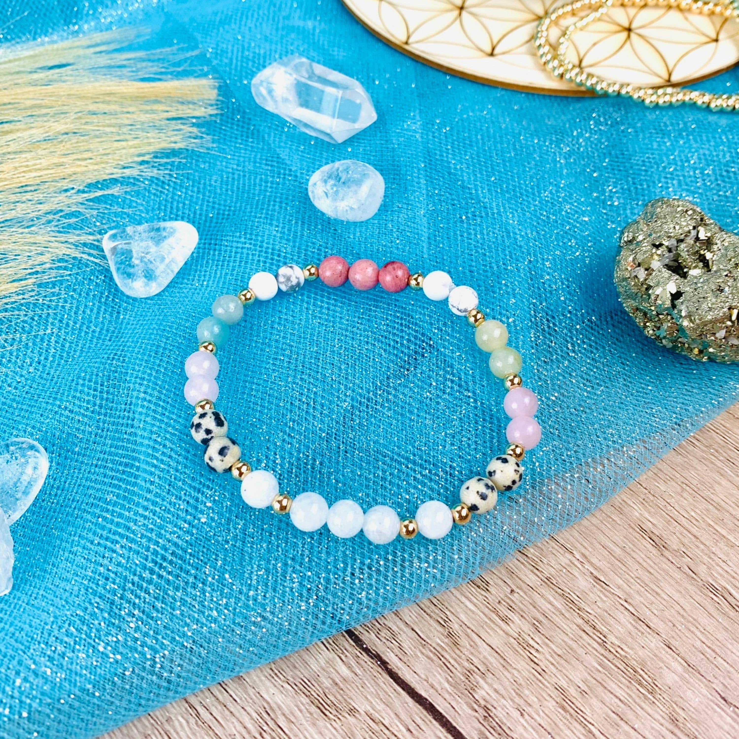 Cancer Zodiac Crystal Bracelet-3