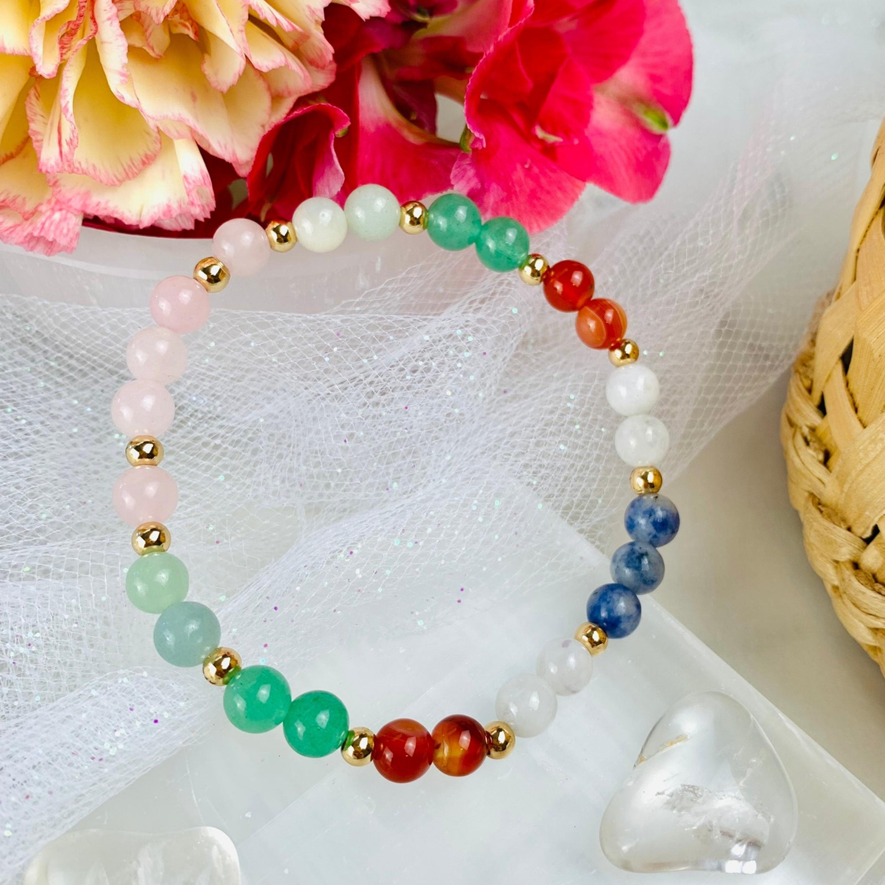 Libra Zodiac Crystal Bracelet-1