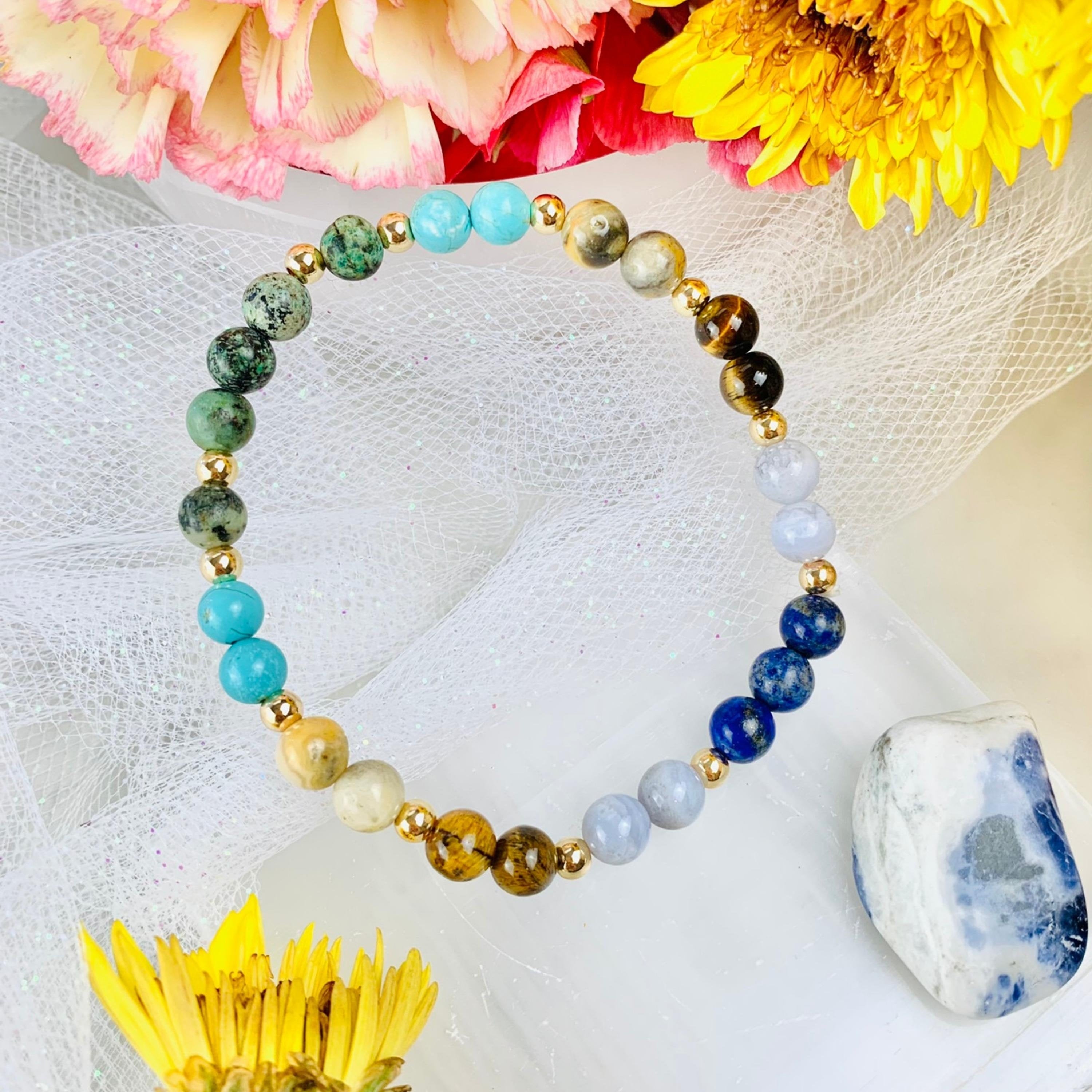 Sagittarius Zodiac Crystal Bracelet