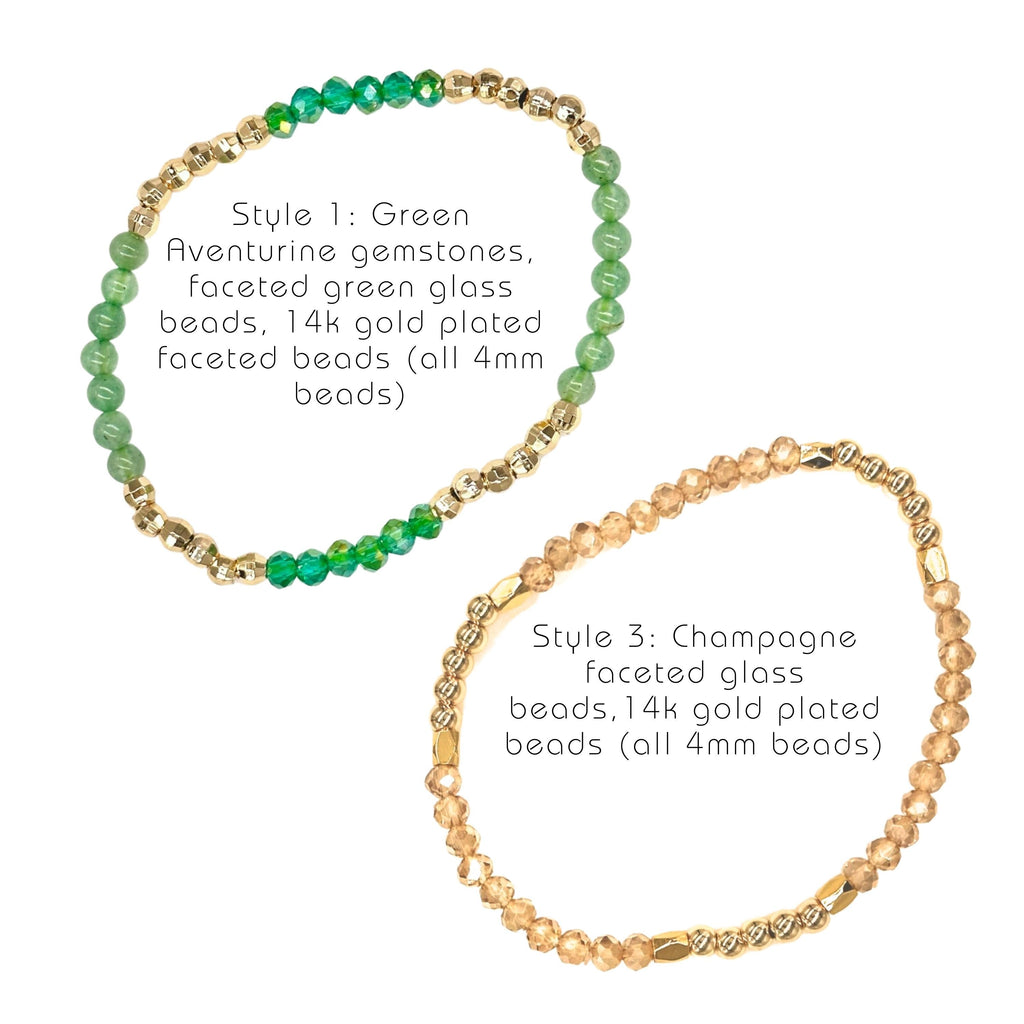 Earth Crystals & Wood Build-Your-Own Bracelet Set